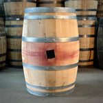 Red wine barrel upright